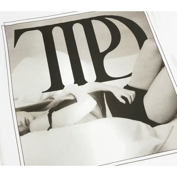 Taylor Swift T-Shirt Tortured Poets Department Official Tour Shirt Size S - Picture 4 of 12